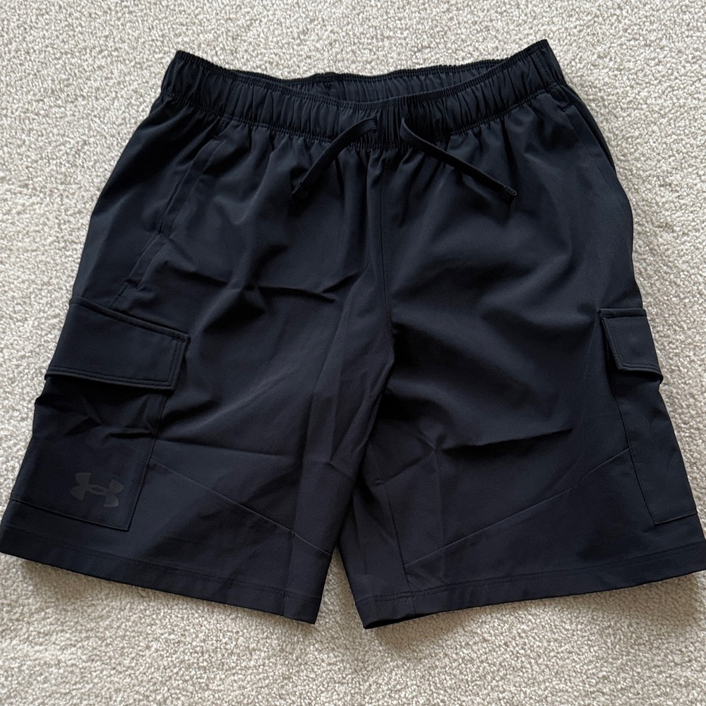 Under Armour Men's Black Athletic Shorts